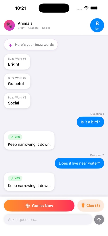 GIT: Guess In Ten screenshot 4