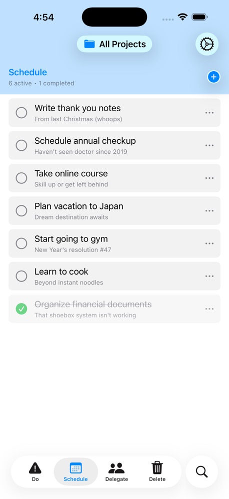 (nothing) To Do screenshot 3