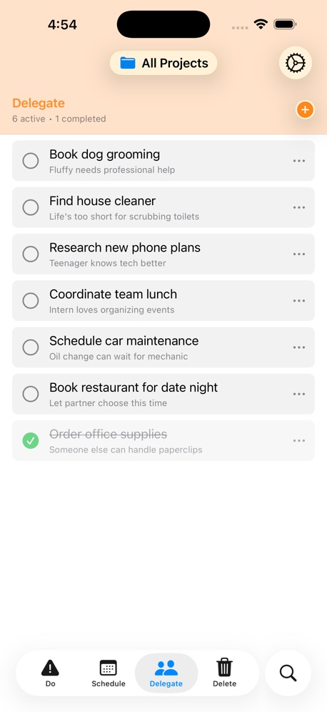 (nothing) To Do screenshot 4