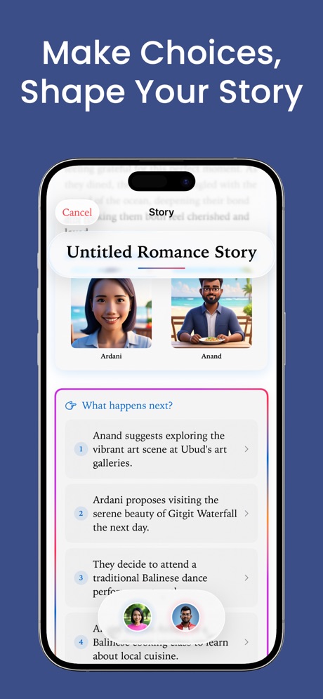 Story of Us: AI Storyteller screenshot 1