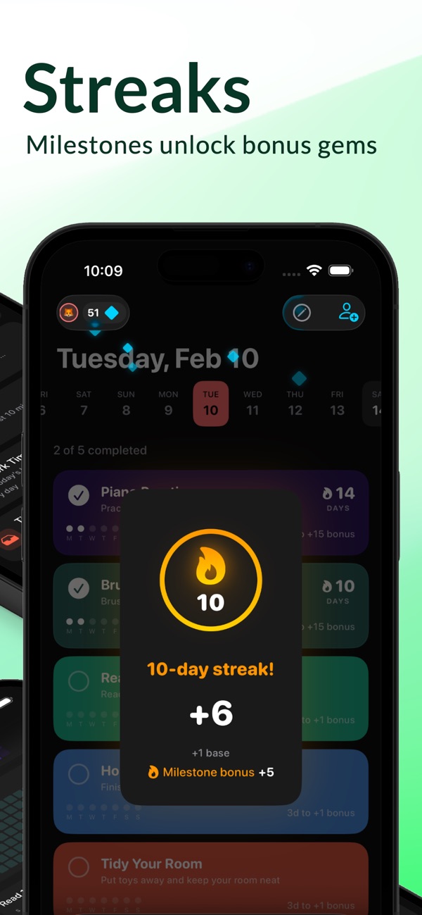 Tiny Streaks - Reward Chart screenshot 3