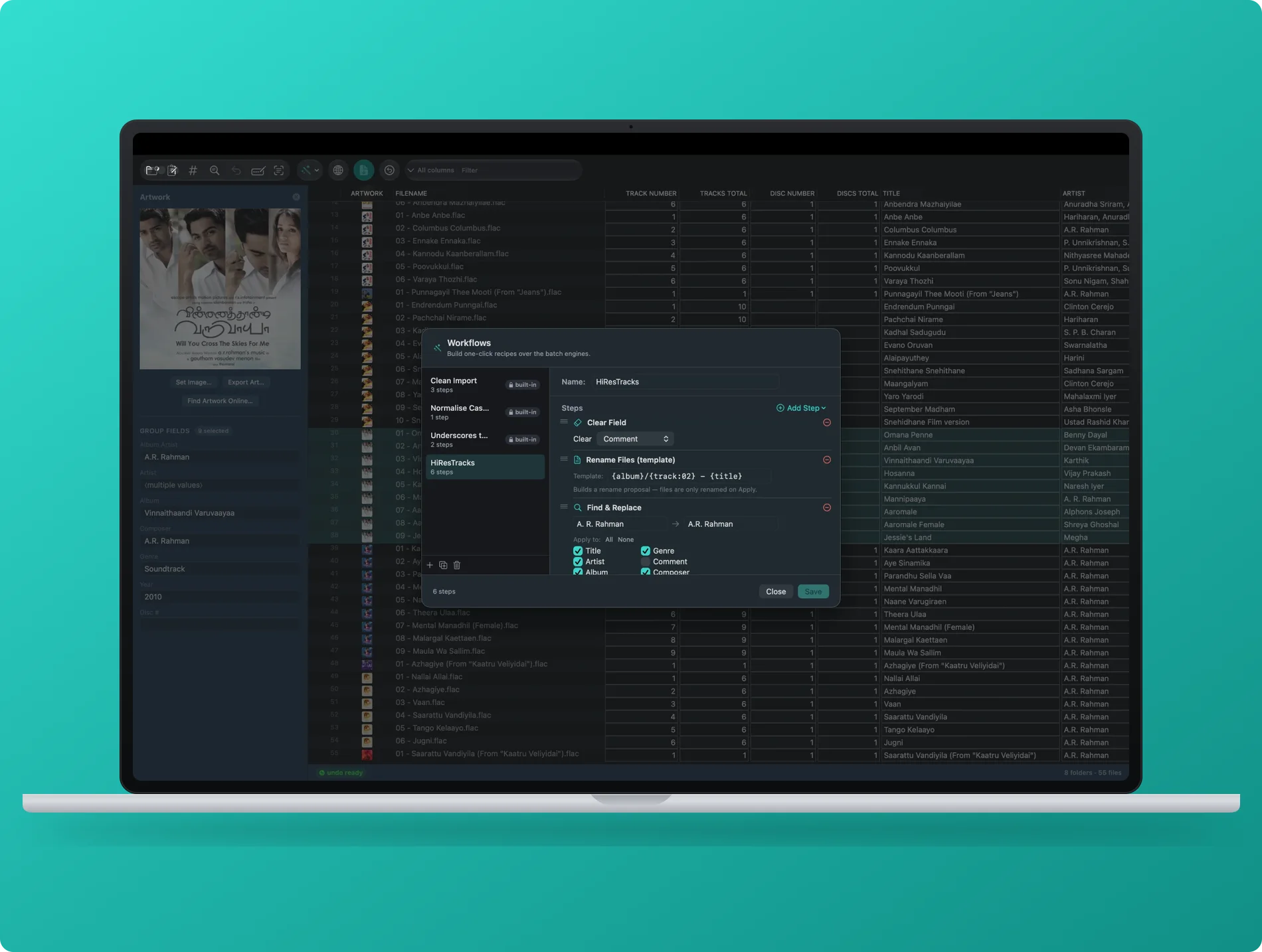 one-click cleanup workflows